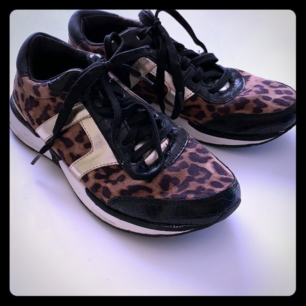 Leopard sneakers